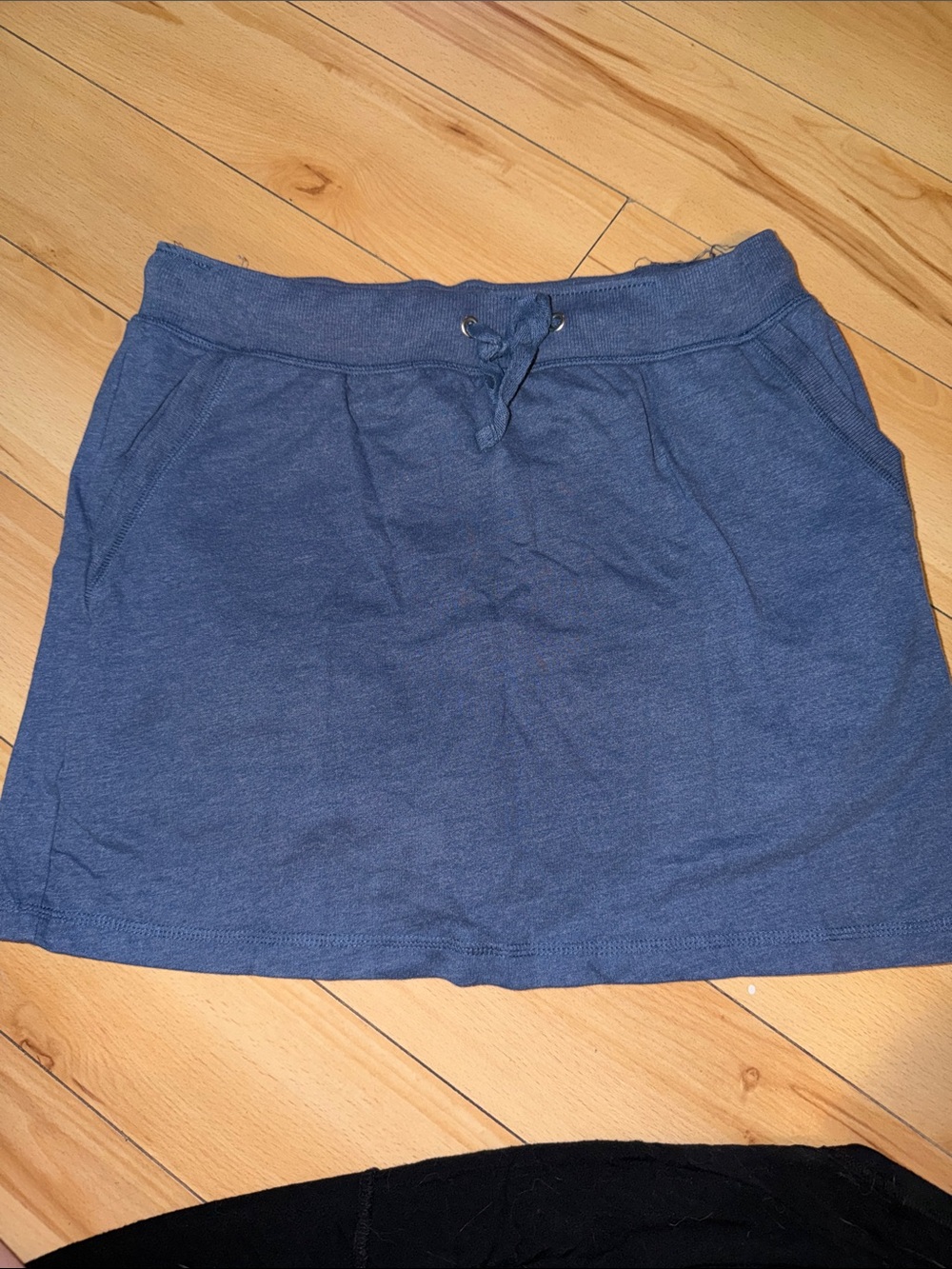 Everyday Navy Drawstring Mini Skort- Women
